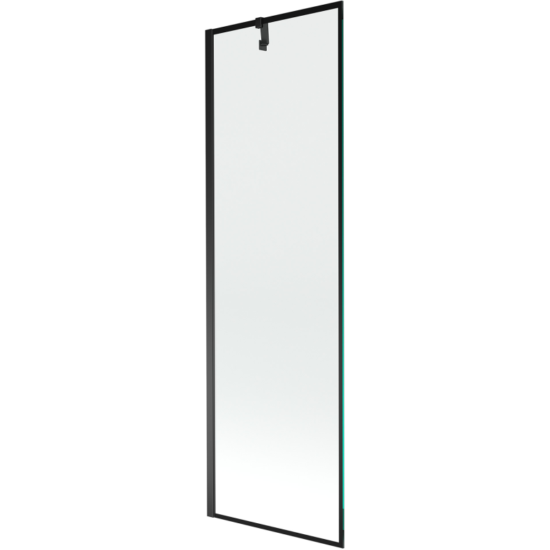 Paroi de douche à une aile Mexen Next 60 x 150 cm, cadre noir, noir - 895-060-000-00-70-70