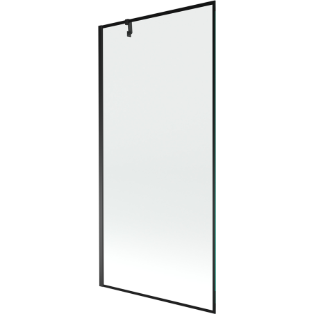 Mexen Next paroi de douche à 1 volet 90 x 150 cm, cadre noir, noir - 895-090-000-00-70-70