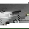 Mexen Next écran de baignoire à 1 ailette 90 x 150 cm, Design noir, Noir - 895-090-000-00-70-70