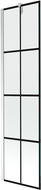 Mexen Next écran de baignoire à 1 ailette 50 x 150 cm, Design noir, Chrome - 895-050-000-00-77-01