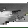 Mexen Next écran de baignoire à 1 ailette 50 x 150 cm, Design noir, Chrome - 895-050-000-00-77-01