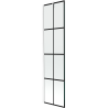 Mexen Next paroi de douche simple 50 x 150 cm, grille noire, blanc - 895-050-000-00-77-20