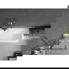 Mexen Next écran de baignoire à 1 ailette 60 x 150 cm, Design noir, Chrome - 895-060-000-00-77-01