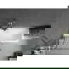 Mexen Next écran de baignoire à 1 ailette 80 x 150 cm, Design noir, Chrome - 895-080-000-00-77-01