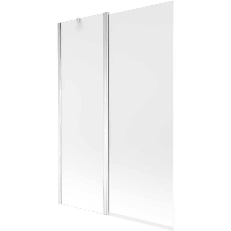 Mexen Flip pare-douche 2 battants 120 x 150 cm, givré, chrome - 894-120-101-01-30