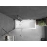 Mexen Flip pare-douche 2 battants 120 x 150 cm, givré, chrome - 894-120-101-01-30
