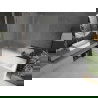 Mexen Flip paravent de baignoire 2 volets 140 x 150 cm, givré, chrome - 894-140-101-01-30