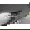 Mexen Flip paravent de baignoire 2 volets 140 x 150 cm, givré, chrome - 894-140-101-01-30