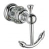 Mexen Estela crochet porte-serviettes double, Chrome - 7011535-00