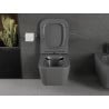 Mexen Madox cuvette wc Rimless avec abattant à descente progressive slim, duroplast, gris foncé mat - 30154061
