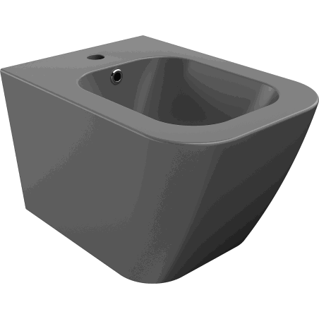 Bidet suspendu Mexen Madox, gris foncé mat - 35155161