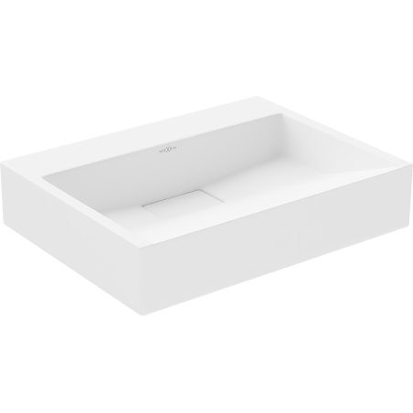 Mexen Ava lavabo posé sur plan en conglomérat B/O 50 x 38 cm, blanc - 23015000