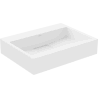 Mexen Ava lavabo posé sur plan en conglomérat B/O 50 x 38 cm, blanc - 23015000
