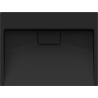 Mexen Ava lavabo de comptoir en conglomérat sans trou 50 x 38 cm, Noir - 23015070