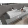 Mexen Ava lavabo vasque en composite 1/O 60 x 38 cm, blanc - 23016001
