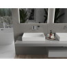 Mexen Ava lavabo sur plan en composite B/O 60 x 38 cm, blanc - 23016000