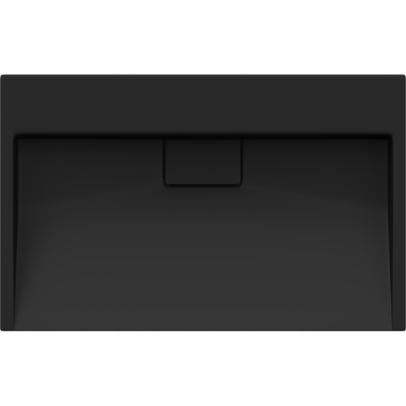 Mexen Ava lavabo sur plan en conglomérat B/O 60 x 38 cm, noir - 23016070