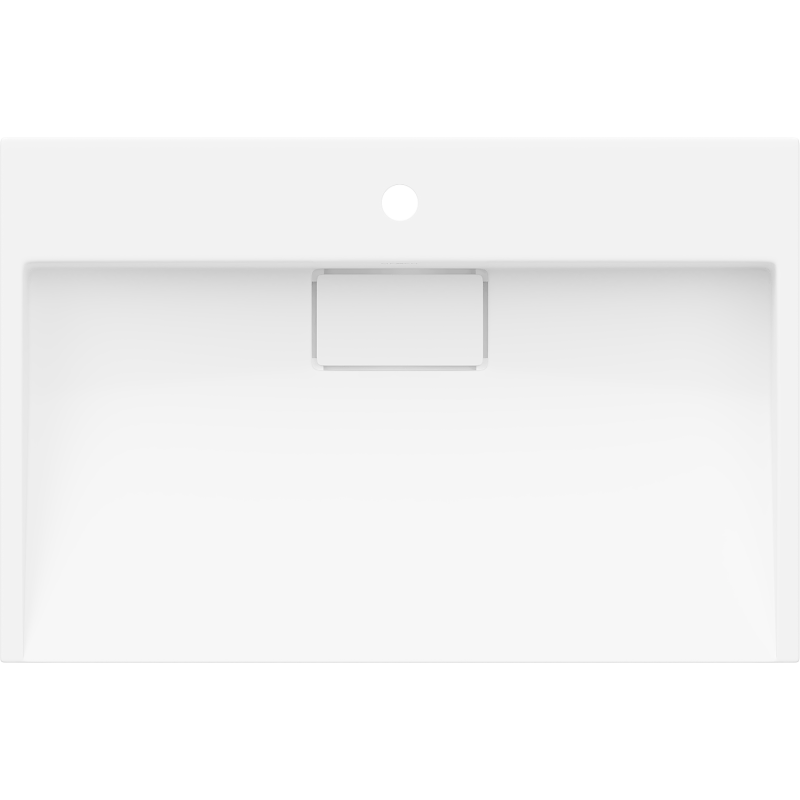 Mexen Ava lavabo sur plan en composite 1/O 70 x 46 cm, blanc - 23017001