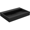 Mexen Ava lavabo à poser en conglomérat B/O 70 x 46 cm, noir - 23017070