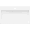 Mexen Ava lavabo sur plan en conglomérat 1/O 80 x 46 cm, blanc - 23018001