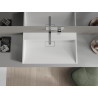 Mexen Ava lavabo sur plan en composite B/O 80 x 46 cm, blanc - 23018000