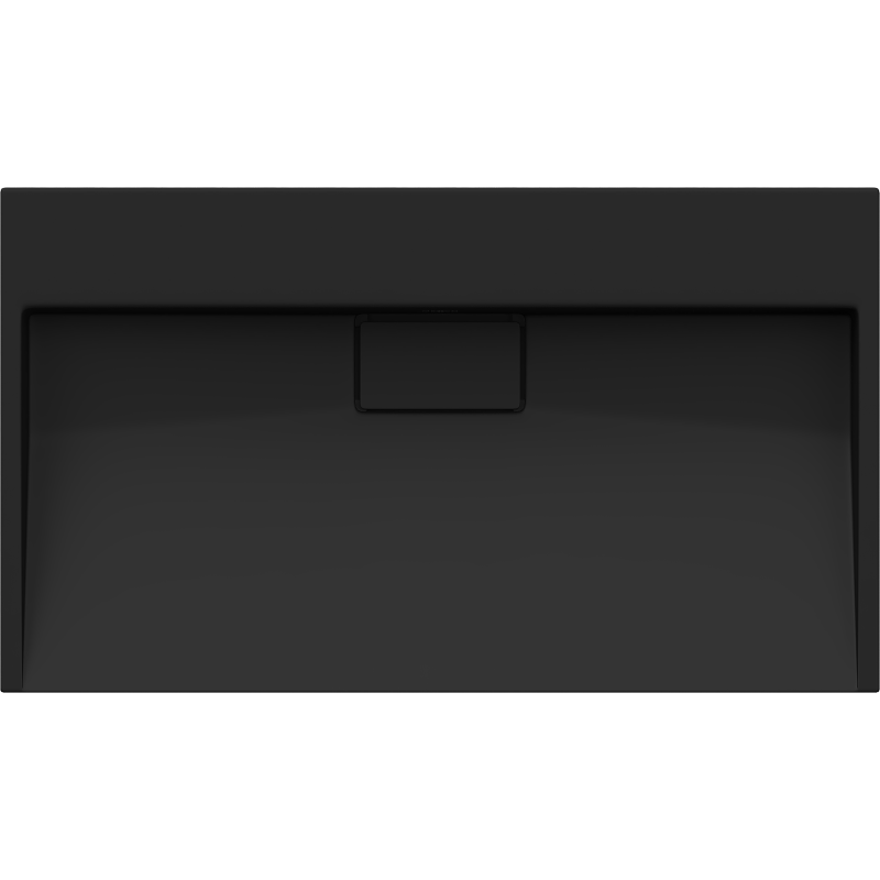 Mexen Ava lavabo sur plan en conglomérat B/O 80 x 46 cm, noir - 23018070