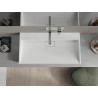 Mexen Ava lavabo à poser en conglomérat B/O 90 x 46 cm, blanc - 23019000
