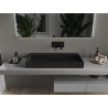 Mexen Ava Lavabo sur plan en composite B/O 90 x 46 cm, noir - 23019070