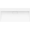 Mexen Ava lavabo de comptoir en conglomérat sans trou 100 x 46 cm, Blanc - 23011000