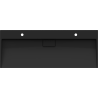 Mexen Ava lavabo de comptoir en conglomérat 2 trous 120 x 46 cm, Noir - 23011272