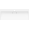 Mexen Ava lavabo sur plan en conglomérat 1/O 120 x 46 cm, blanc - 23011201