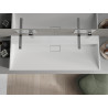 Mexen Ava lavabo de comptoir en composite B/O 120 x 46 cm, blanc - 23011200