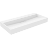 Mexen Ava lavabo à poser en conglomérat 2/O 100 x 46 cm, blanc - 23011002