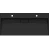 Mexen Ava lavabo sur comptoir en conglomérat 2/O 100 x 46 cm, noir - 23011072