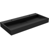 Mexen Ava lavabo sur comptoir en conglomérat 2/O 100 x 46 cm, noir - 23011072