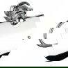 Mexen Estela porte-papier de toilette, Chrome - 7011533-00