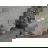 Mexen Rico bol de WC Rimless avec siège slim à fermeture lente, duroplast, Gris clair mat - 30724061