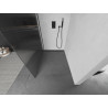 Mexen Kioto paroi de douche 70 x 200 cm, rayures 8 mm, noire - 800-070-101-70-09