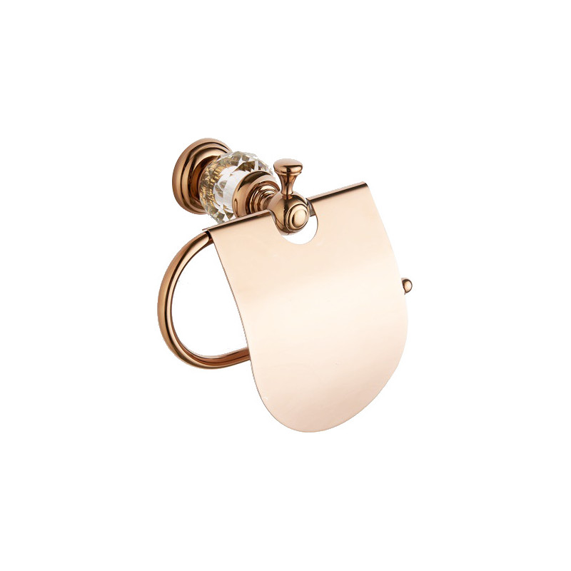 Mexen Estela porte-papier toilette, or rose - 7011533-60