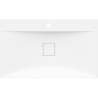 Mexen Poli lavabo à poser en conglomérat 1/O 80 x 48 cm, blanc - 23028001
