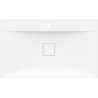 Mexen Poli lavabo de comptoir en conglomérat 80 x 48 cm, Blanc - 23028001