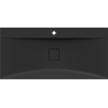 Mexen Poli lavabo de comptoir en conglomérat 1 trou 100 x 48 cm, Noir - 23021071