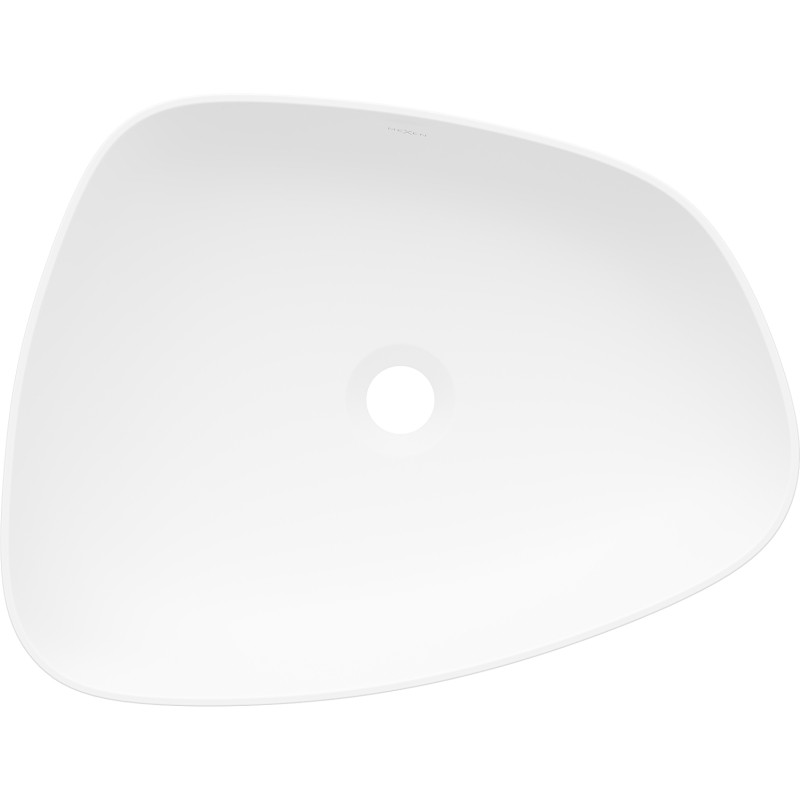 Mexen Ono lavabo à poser en composite 51 x 39 cm, blanc - 23045101