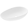 Mexen Nora lavabo de comptoir en conglomérat 60 x 36 cm, Blanc - 23056001