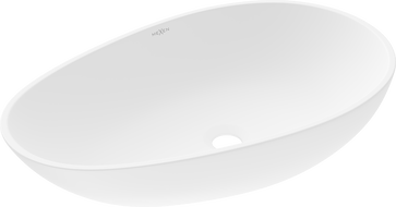 Mexen Nora lavabo à poser en conglomérat 60 x 36 cm, blanc - 23056001