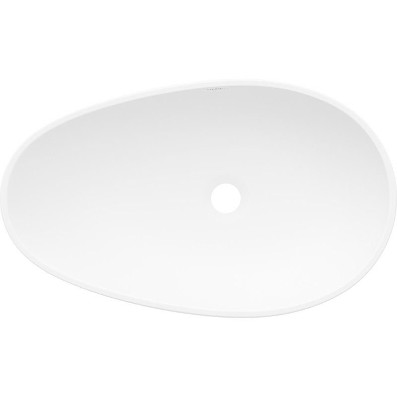Mexen Nora lavabo sur plan en composite 60 x 36 cm, blanc - 23056001