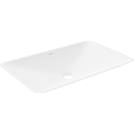 Mexen Esper lavabo de comptoir en conglomérat 60 x 38 cm, Blanc - 23036001