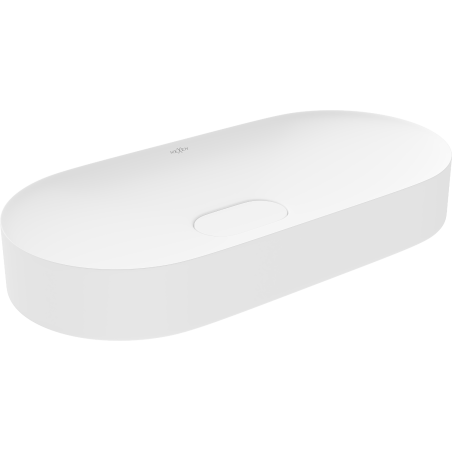 Mexen Sofia lavabo de comptoir en conglomérat 70 x 35 cm, Blanc - 23067001