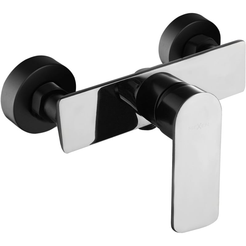 Mexen Alfa robinet de douche, Noir/Chrome - 745740-71
