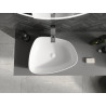 Mexen Ono lavabo à poser en composite 51 x 39 cm, blanc - 23045101